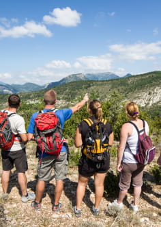 Randonnée dans la Drôme