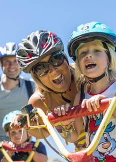 vélo en famille