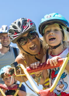 vélo en famille